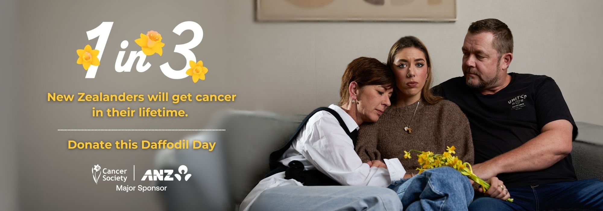 Daffodil Day Banner Desktop